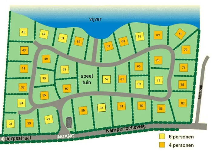 Villapark Kamperfoelie 63 Tatil Evi *